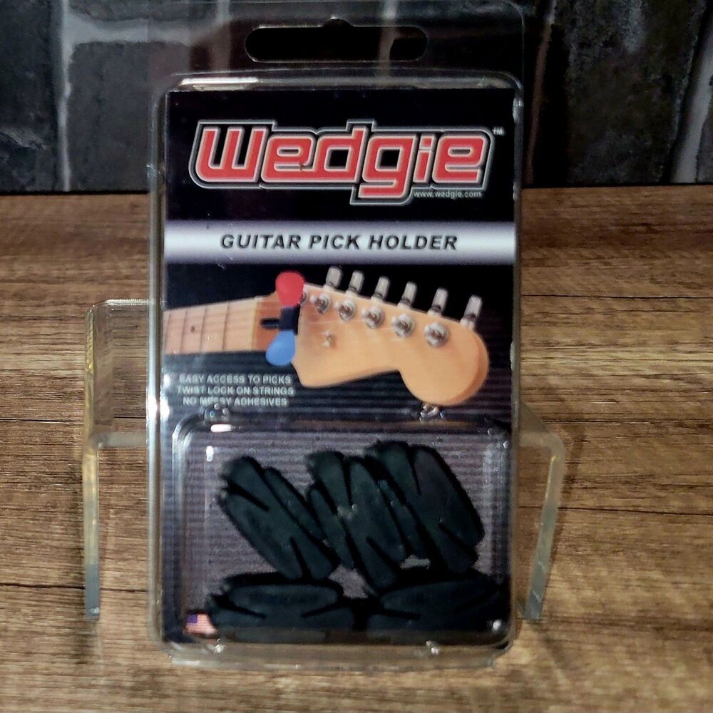 WEDGIE 5pc Bundle: 5 Guitar Pick Holders / The Original!